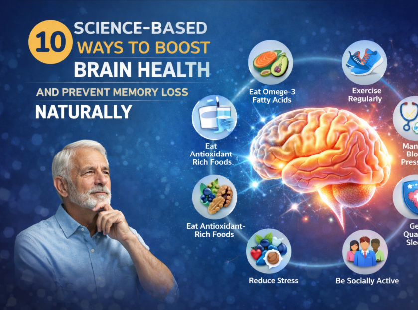 10 ways to boost brain health