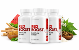 Red Boost with ingredients