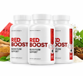 Red Boost with ingredients