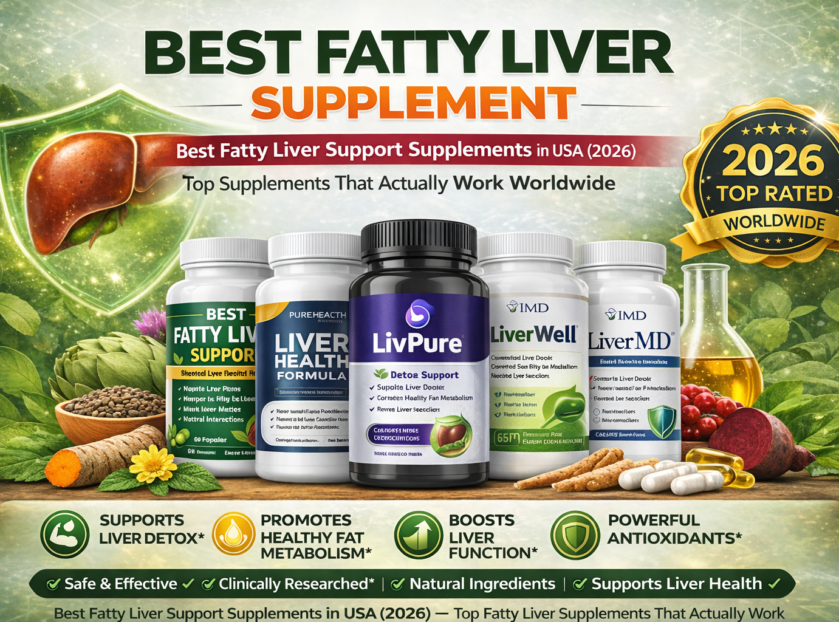 Fatty liver support supplements in USA