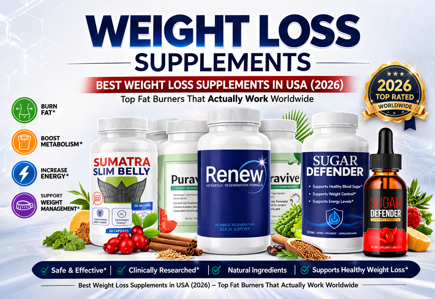 Top rated weight loss supplements 2026